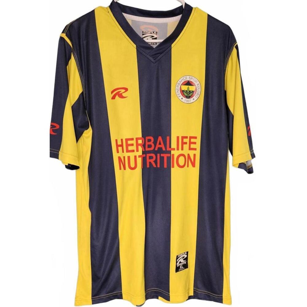 Fenerbahce SK Soccer Jersey XL Futbol Blokecore Turkey Retro Fan Gear Football‎